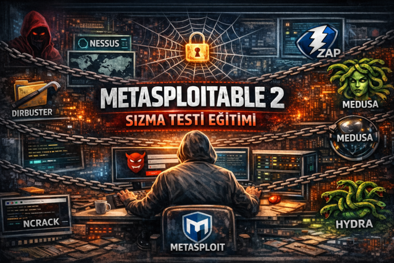 Metasploitable2 Sunucu Black Box Pentest